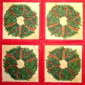 183 Christmas Flowers - 3-ply - Ambiente
